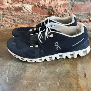 ON Cloud 5 Swiss Men's Midnight Blue Sneakers Shoes EUR 41 US 8